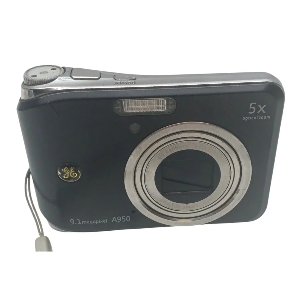 GE Smart Series A950 9.1MP Digital‎ Camera Black [WORKS 👀 VIDEO!]